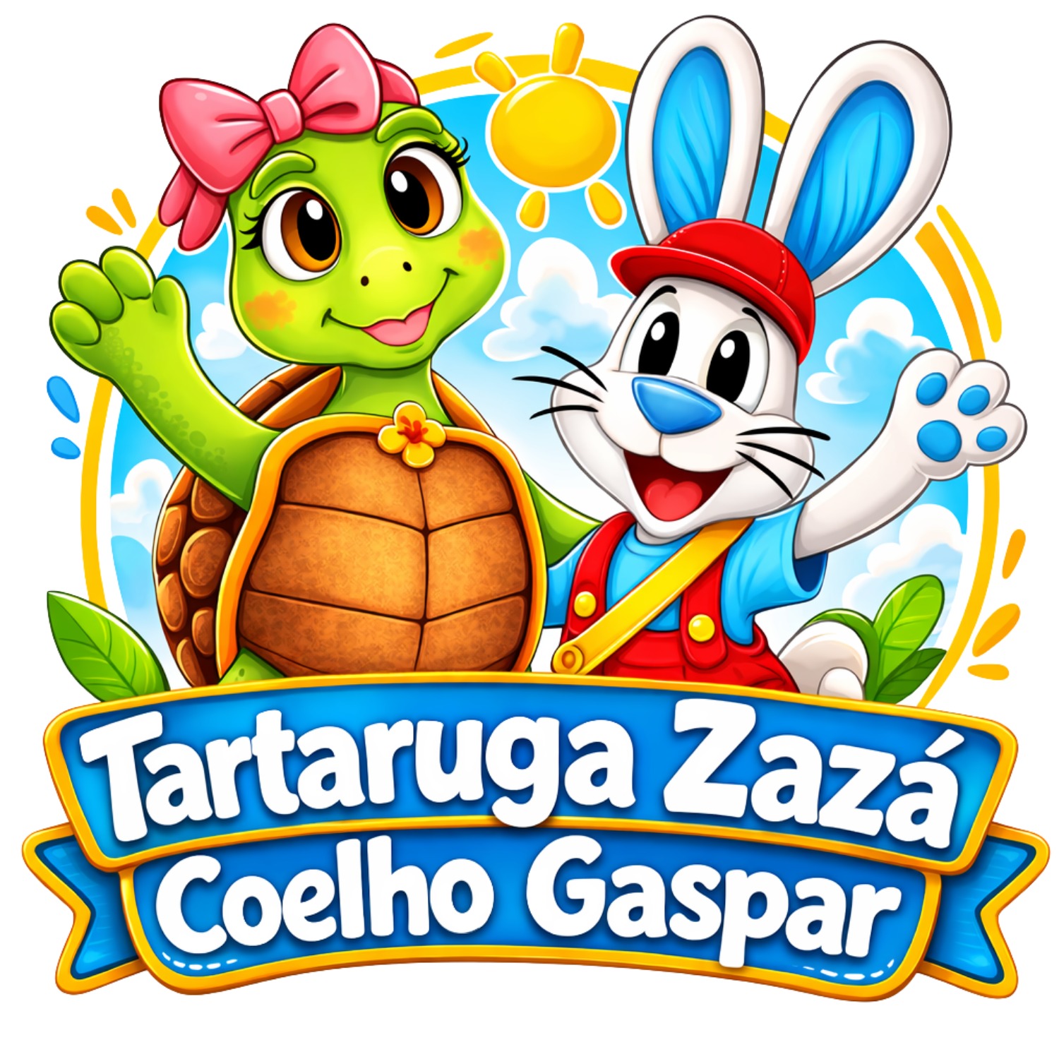 Tartaruga Zazá & Coelho Gaspar