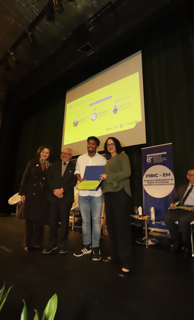 Aluno do Programa Educação do INPE vence o 23º Prêmio Destaque na Iniciação Científica e Tecnológica do CNPq