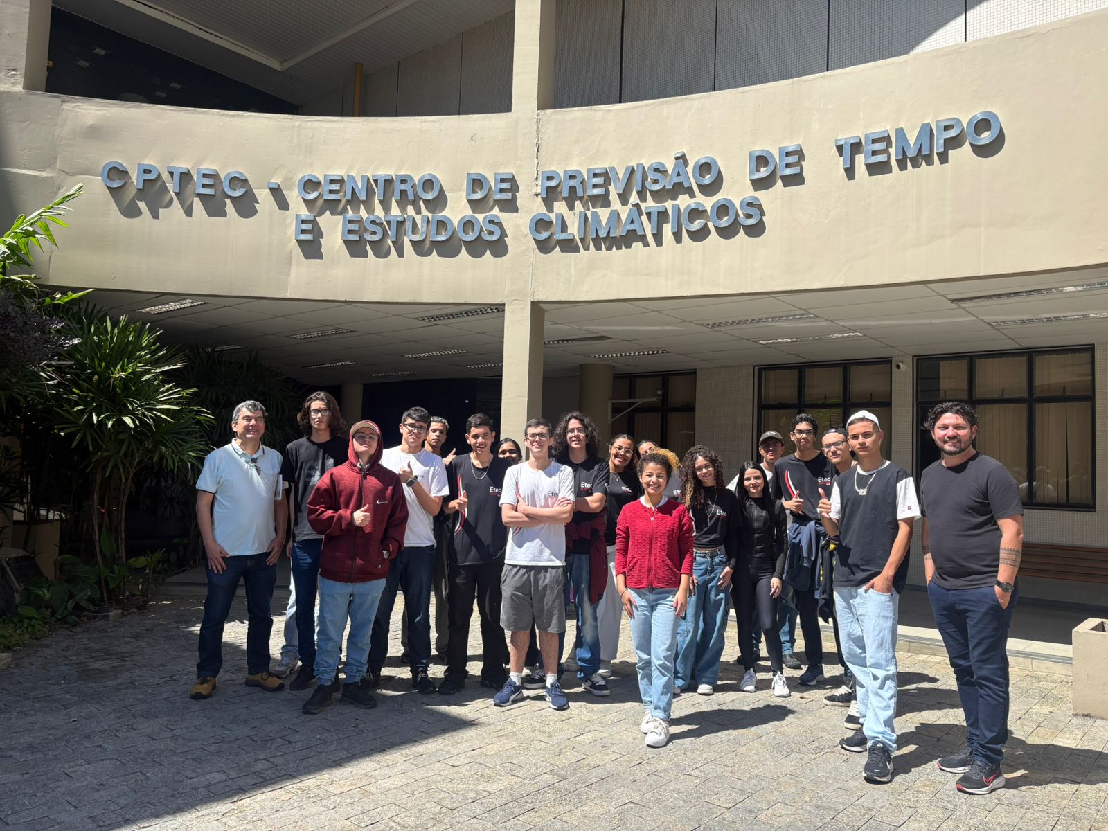 Visita da ETEC de Piquete-SP  do Curso de MTEC | Técnico em Informática Integrado ao Ensino Médio