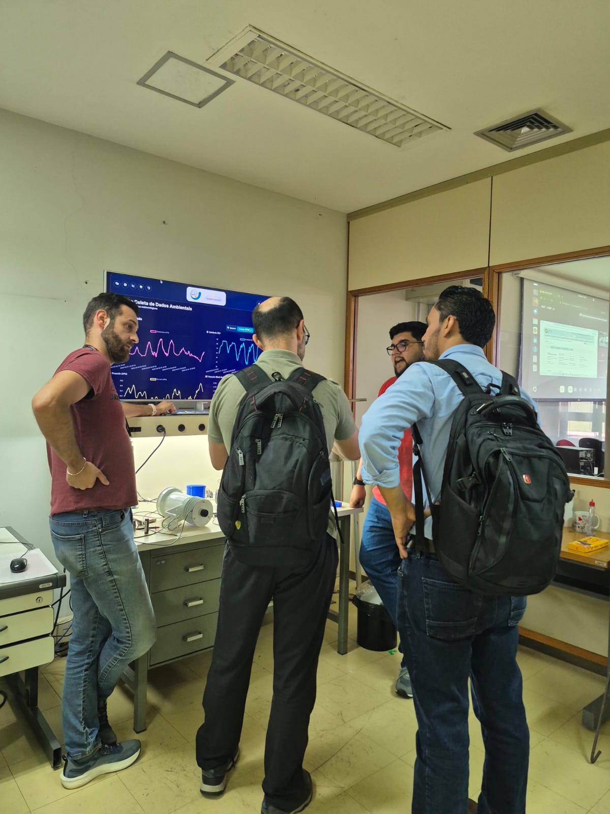 Visita técnica do Júlio de Honduras
